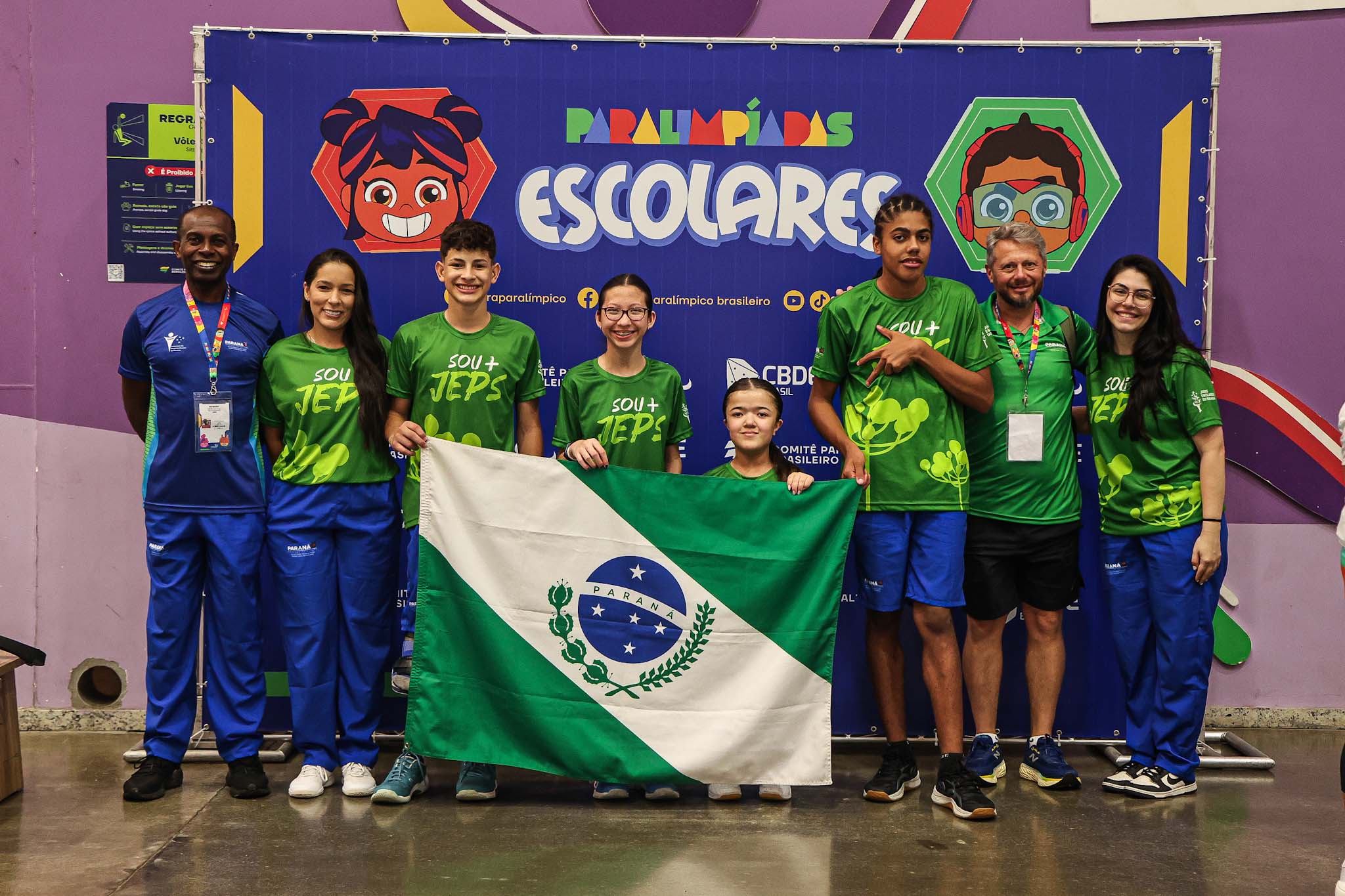 Paraná brilha na Paralimpíada Escolar Brasileira com 48 medalhas