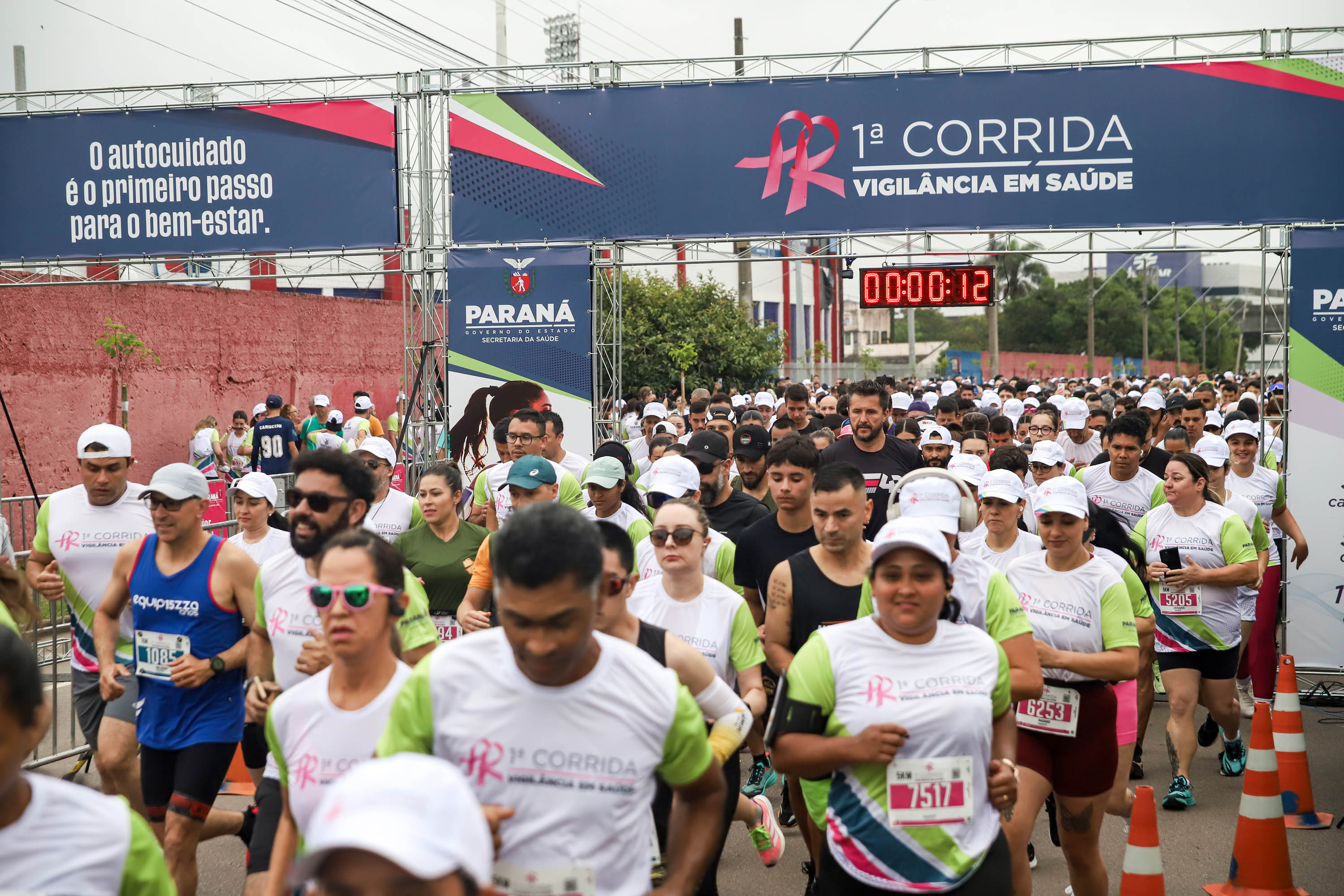 Curitiba recebe a 1ª Corrida da Vigilância em Saúde do Paraná