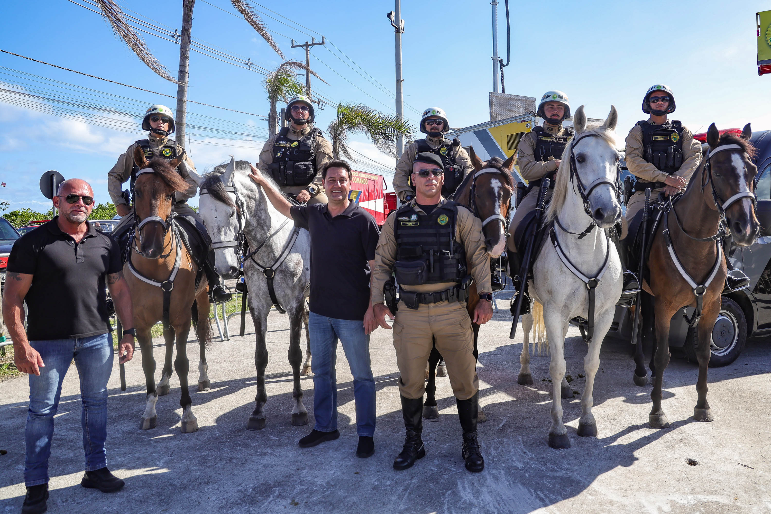 Com efetivo recorde e novos equipamentos, forças de segurança começam atuação no Verão Maior