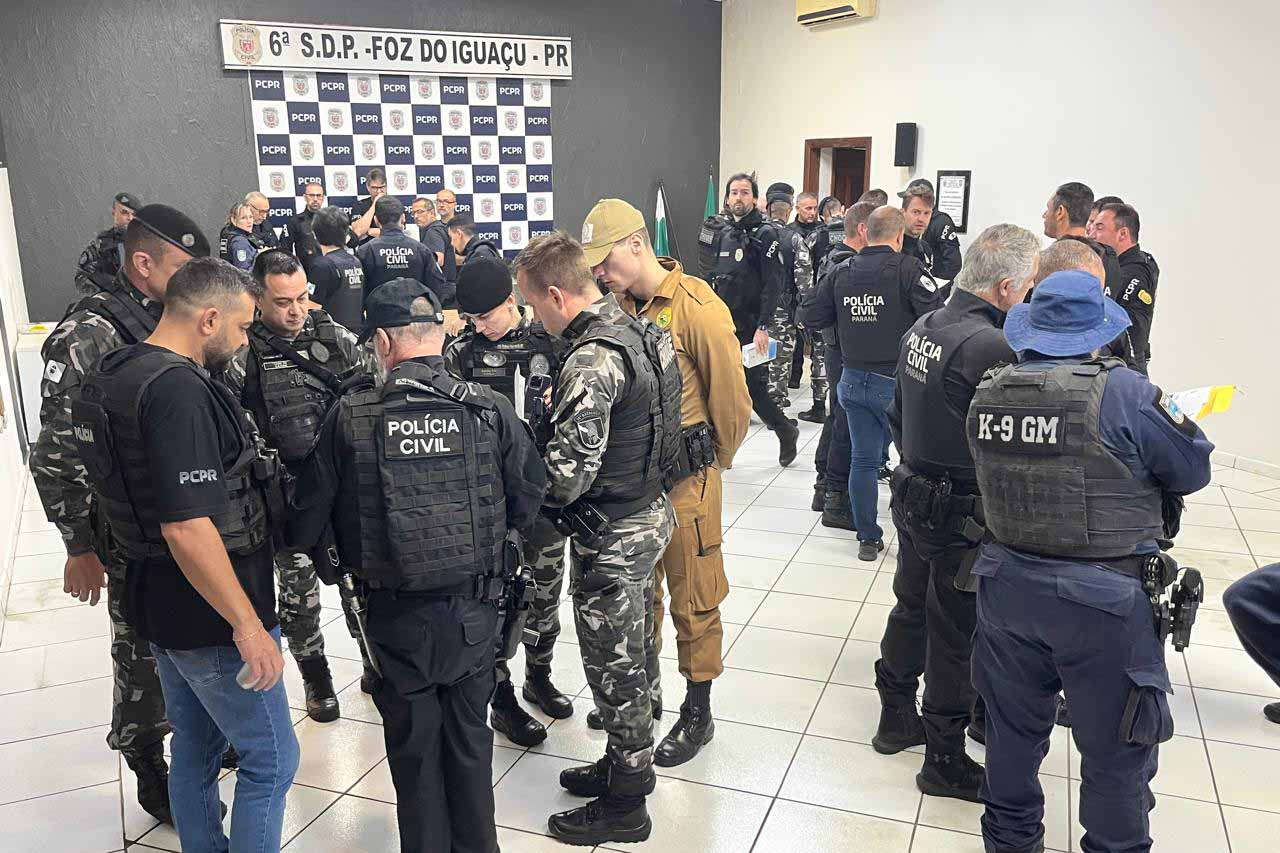 Polícia Civil do Paraná desarticula quadrilha de furto de veículos em operação em Foz do Iguaçu